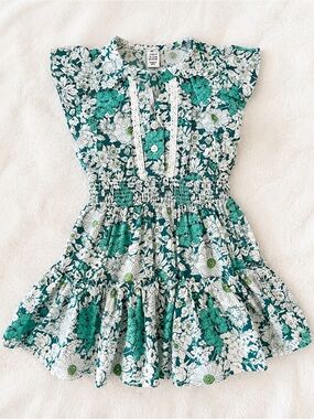 Janie and Jack Floral Dress 12-18M | Classic Boutique Spring Summer